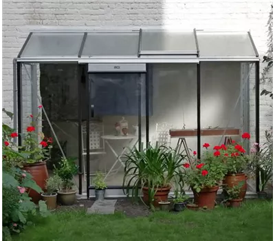 Balkon-Gewächshaus Miccolo ALU <0,82 m>