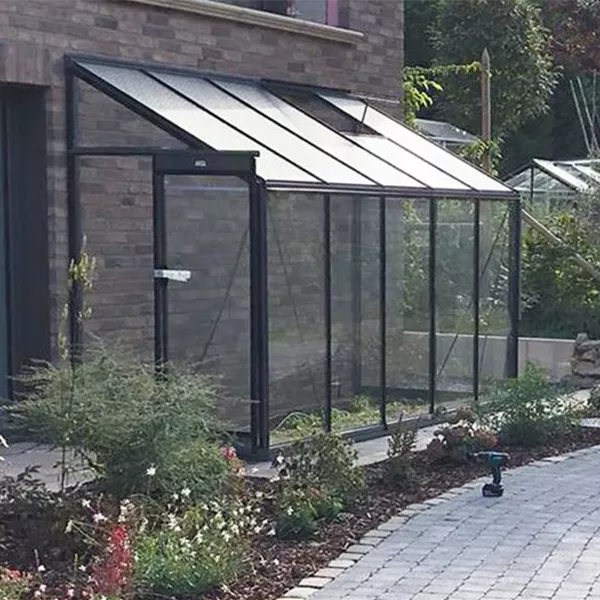 Anlehn-Gewächshaus MR2 ALU <1,55 m> Anlehn-Gewächshaus MR2 ALU <1,55 m>