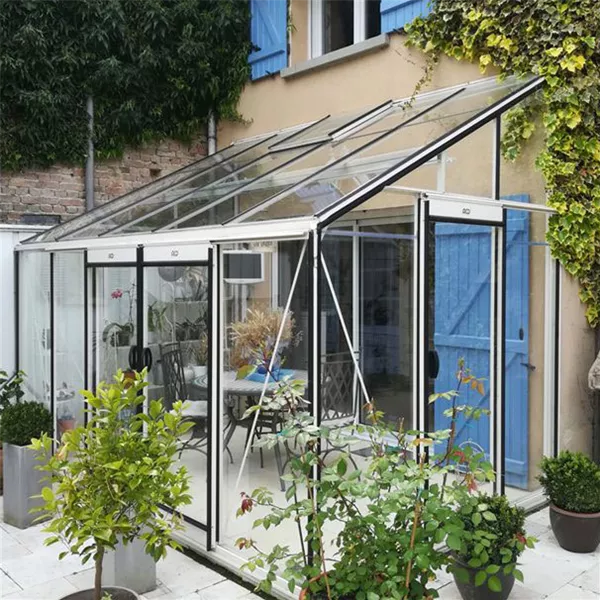 Anlehngewächshaus MR3 ALU <2,29 m> Anlehngewächshaus MR3 ALU <2,29 m>