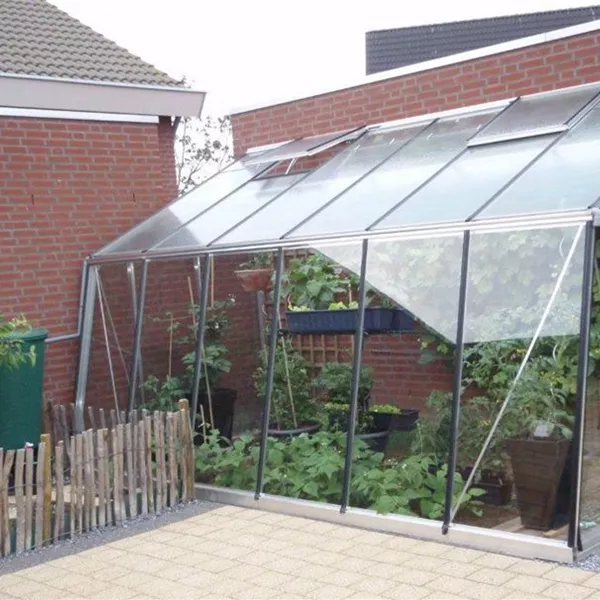 Anlehngewächshaus MS2 ALU <2,28 m> Anlehngewächshaus MS2 ALU <2,28 m>