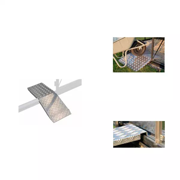 Set Aluminium Überfahr-Rampe Set Aluminium Überfahr-Rampe