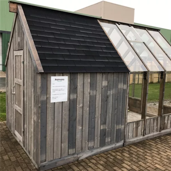 Geräteraum Emilia grau - passend zu Gewächshaus Emilia <2,40 m> Geräteraum Emilia grau - passend zu Gewächshaus Emilia <2,40 m>