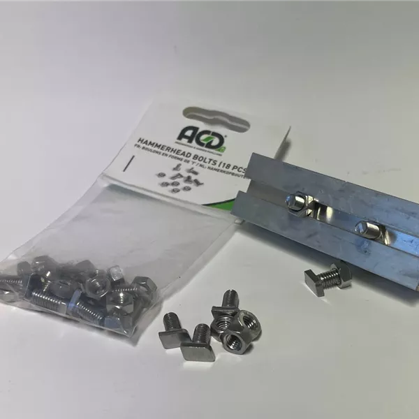 Hammerkopf Schrauben für Gewächshäuser Hammerkopf Schrauben für Gewächshäuser