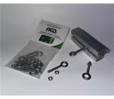 Tomatenhaken Edelstahl inkl. Muttern Tomatenhaken Edelstahl inkl. Muttern