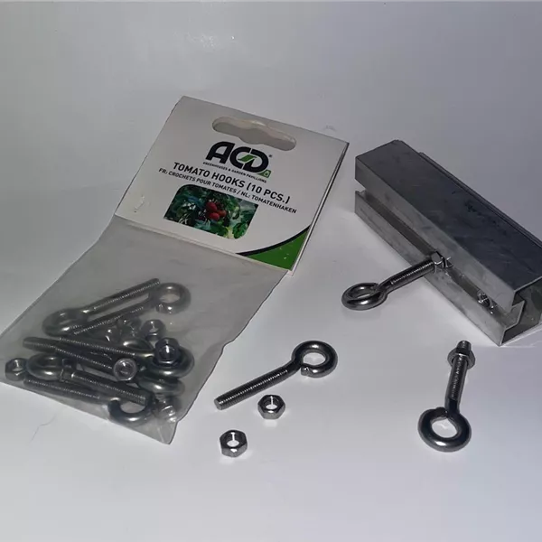 Tomatenhaken Edelstahl inkl. Muttern Tomatenhaken Edelstahl inkl. Muttern