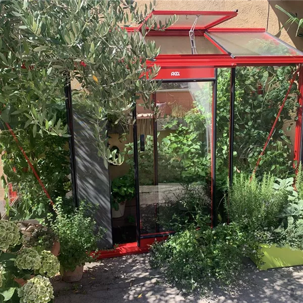 Balkon-Gewächshaus Miccolo RAL Farbe <0,82 m> Balkon-Gewächshaus Miccolo RAL Farbe <0,82 m>