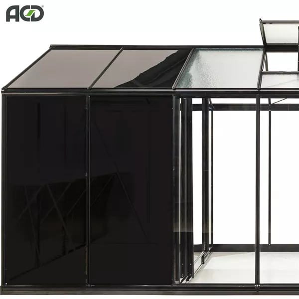 Combo Gewächshaus mit Geräteschuppen Combo Gewächshaus mit Geräteschuppen