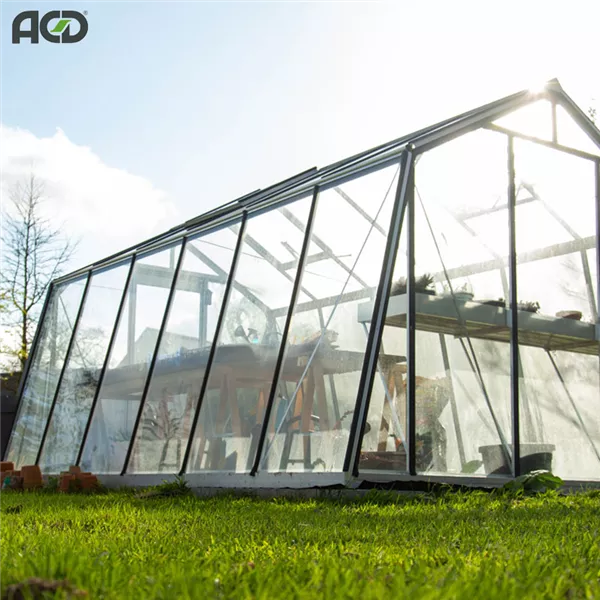 ACD® Gewächshaus Schräg-S1 ALU <3,06 m> ACD® Gewächshaus Schräg-S1 ALU <3,06 m>