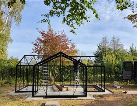 Ein langgehegter Wunsch wird Glas: