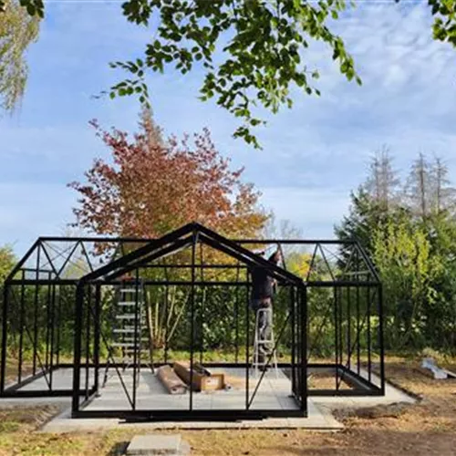 Ein langgehegter Wunsch wird Glas: