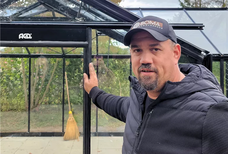 Gewächshaus Monteur Markus Botz