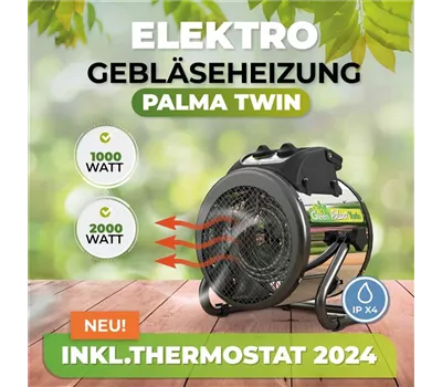 Gewächshausheizung Palma Twin