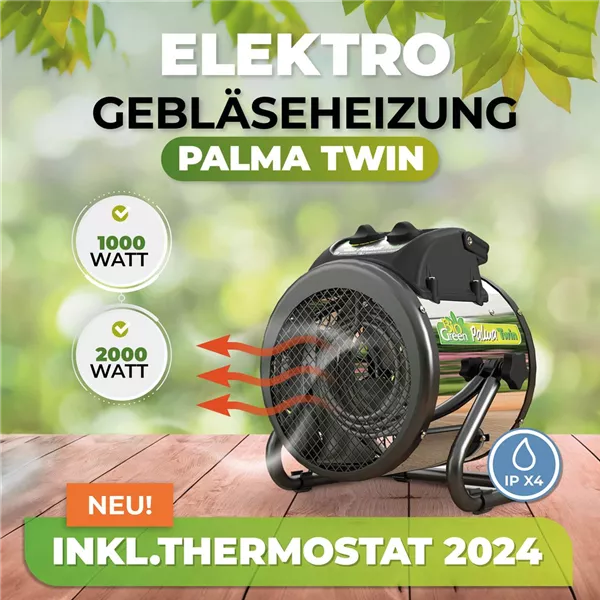 Gewächshausheizung Palma Twin Gewächshausheizung Palma Twin