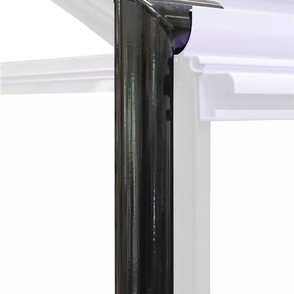 Set 2 Aluminium Regenfallrohre BLACK Set 2 Aluminium Regenfallrohre BLACK