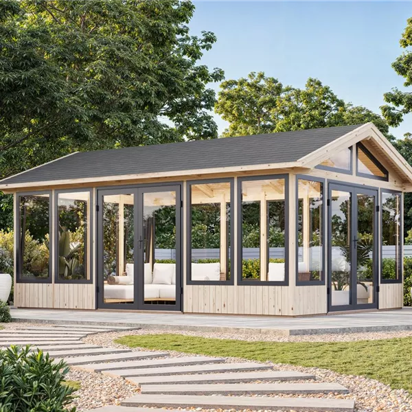 Holz-Glashaus ISABELLA 22,2 m² Holz-Glashaus ISABELLA 22,2 m²