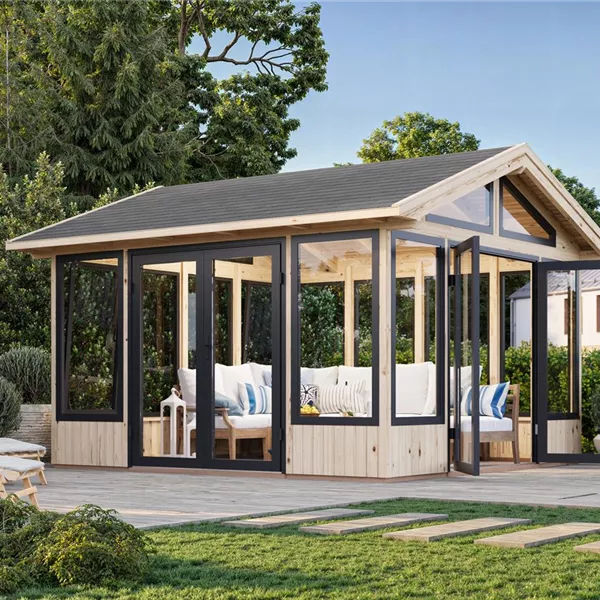 Holz-Glashaus ISABELLA 14,7 m² Holz-Glashaus ISABELLA 14,7 m²