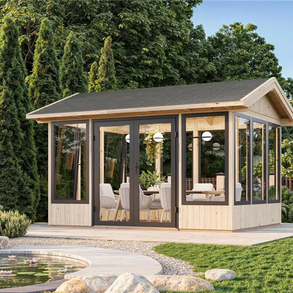 Holz-Glashaus ISABELLA 10,9 m² Holz-Glashaus ISABELLA 10,9 m²