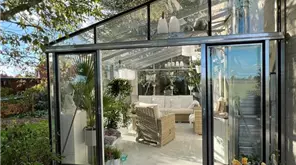 Anlehngewächshaus günstiger als Wintergarten! Anlehngewächshaus günstiger als Wintergarten!