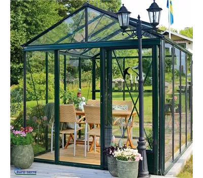Gewächshaus Euro-Maxi XH - RAL Farbe
