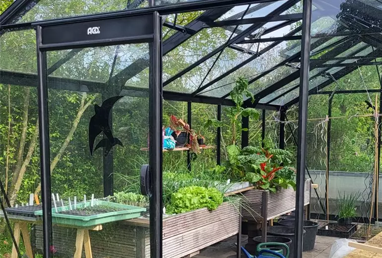 Frische Luft über Schiebetüren und Dachfenster